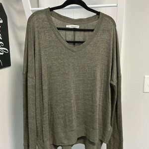 Maurices Olive Knit Sweater